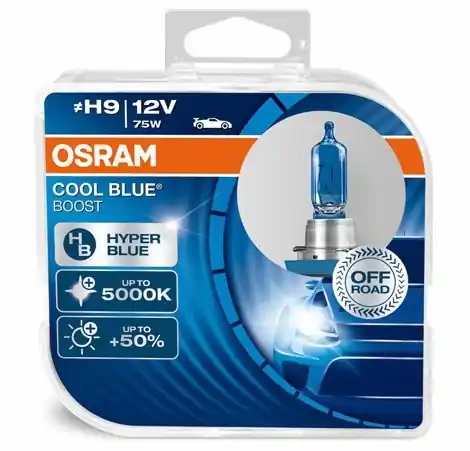 Žárovky H9 Osram Cool Blue Boost 75W (DUO BOX 2 ks) Ihned K Objednání