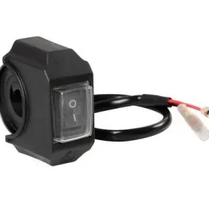 Vodotěsný vypínač na řídítka motorky LAMPA WET & DRY, 12V 6A Sezónní Sleva