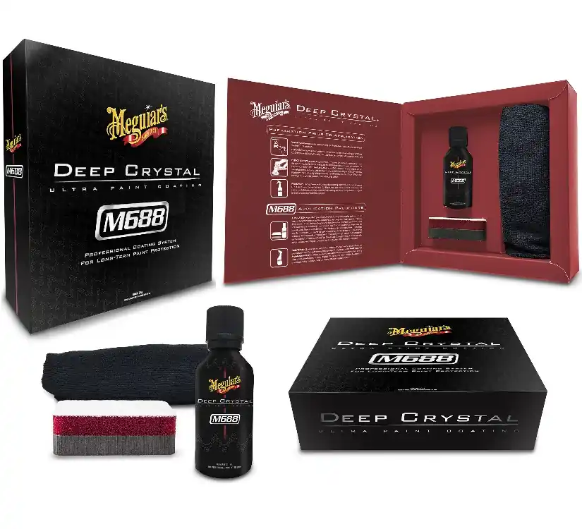Extrémně odolná ochrana laku Meguiars Deep Crystal Ultra Paint Coating M688 Nová Kolekce