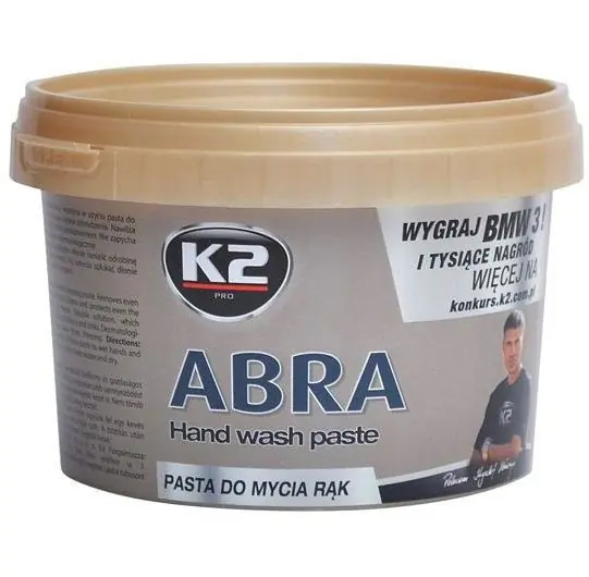 Nakupujte Hned Účinná mycí pasta na ruce K2 ABRA, 500 ml