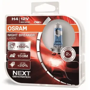 Přímo Od Výrobce Žárovky H4 Osram Night Breaker Laser NEXT GENERATION +150% (DUO BOX 2 ks)