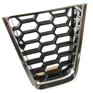 Plaketka do zkoseného volantu Škoda Rapid (2012 - 2019) - RS style Honeycomb BLACK / CHROME Akční Cena