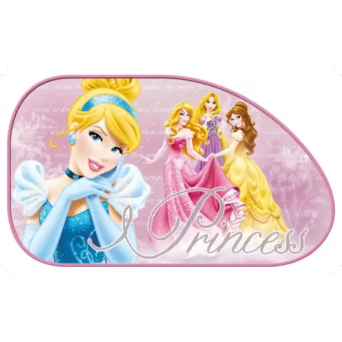 Protisluneční clony do auta na boční okna Princess (2 ks) - Eurasia Výhodná Nabídka