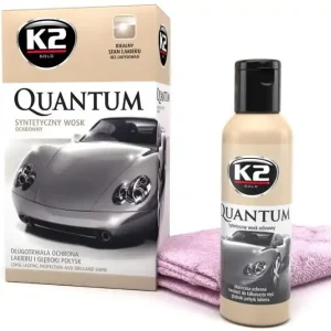 Kup Teď Syntetický vosk K2 QUANTUM s mikrovláknovou utěrkou, 140g