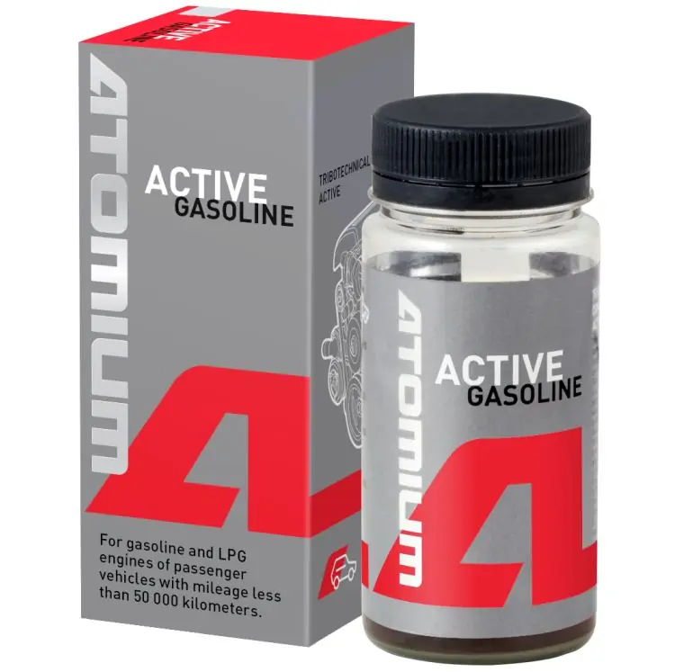 Jen Po Omezenou Doba Aditivum do oleje Atomium Active Gasoline, 90 ml
