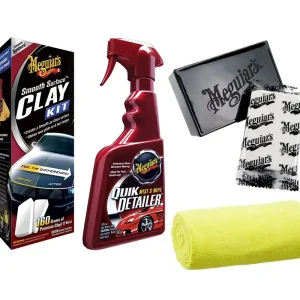 Velká sada pro dekontaminaci laku Meguiars Smooth Surface Clay Kit Pouze Dnes