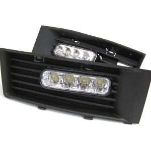 Zlevněný Denní svícení Škoda Fabia I (1999 - 2004) - 4 LED s rámečkem - Mycarr SJ-287E