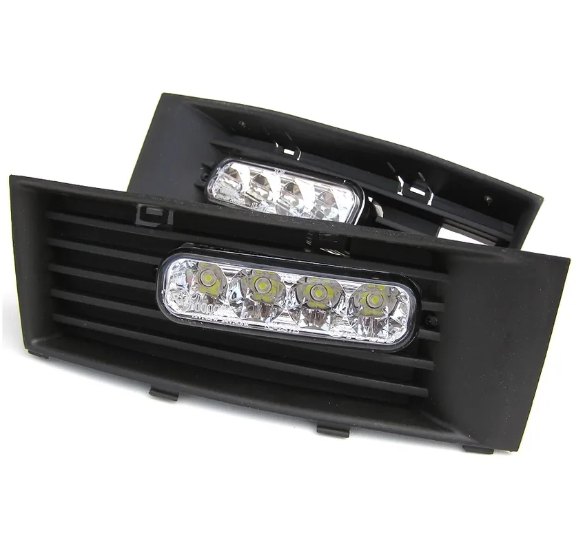 Zlevněný Denní svícení Škoda Fabia I (1999 - 2004) - 4 LED s rámečkem - Mycarr SJ-287E