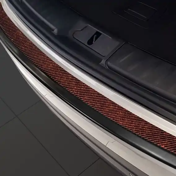 Nerezový kryt prahu zadních dveří Jaguar F-Pace (od roku 2016>) karbon - Avisa 2/44082 Poslední Šance