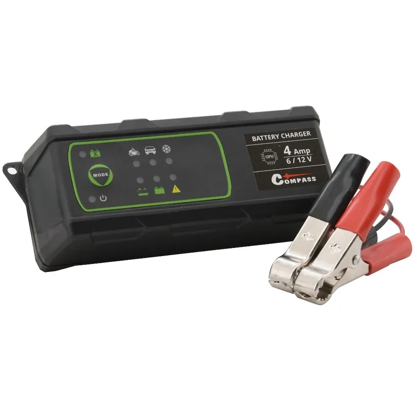 Bezpečná Platba Inteligentní nabíječka 6/12V 4.2 Amp PB/GEL 4 -120Ah COMPASS