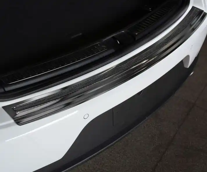 Odeslání Ihned Nerezový kryt prahu zadních dveří Porsche Macan (od roku 2013>) - BLACK CARBON - Avisa