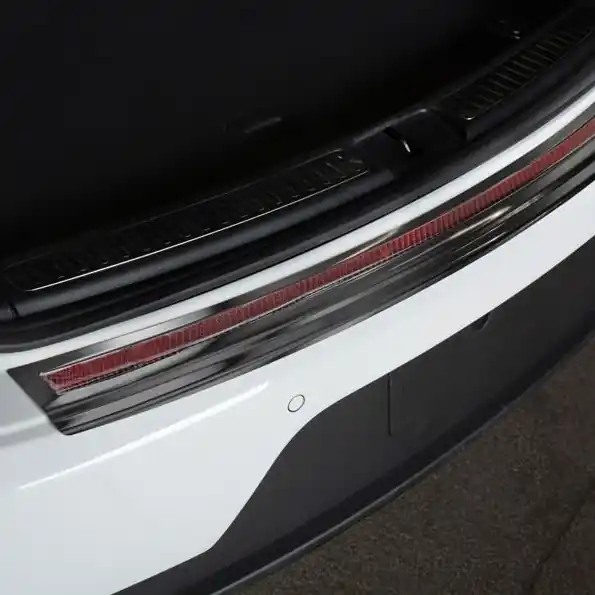 Nerezový kryt prahu zadních dveří Porsche Macan I (2013 - 2024) karbon - Avisa 2/44050 Super Cena