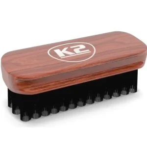 Kartáč na čištění kůže, textilu a gumy K2 AURON BRUSH, dřevěný Dokud Zásoby Vydrží