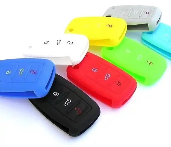 Silikonový obal, kryt na klíč pro vozy Škoda Fabia I (1999 - 2007) - různé barvy Pouze Dnes