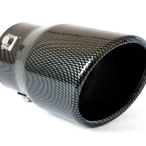Ověřený Koncovka výfuku AMIO MT 007C CARBON, průměr 90 mm, kulatá, karbonová