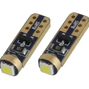 LED žárovky T5 12V do palubní desky, bílé AMIO Poslední Šance