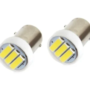 Zlevněný LED žárovky BA9S 3 SMD LED 7020 bílé AMIO