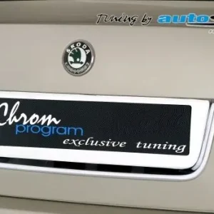 Nejprodávanější Chromovaný rámeček pod SPZ Škoda Octavia II (2004 - 2013) - Autostyl Janko