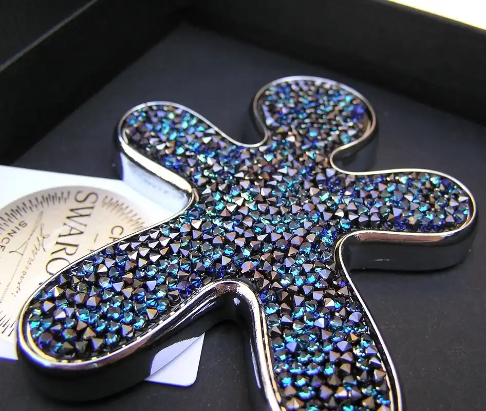 Top Prodej Vůně do auta NIKI Crystal Swarovski - Blue Silver