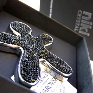 Vůně do auta NIKI Crystal Swarovski - Black Silver Must-Have