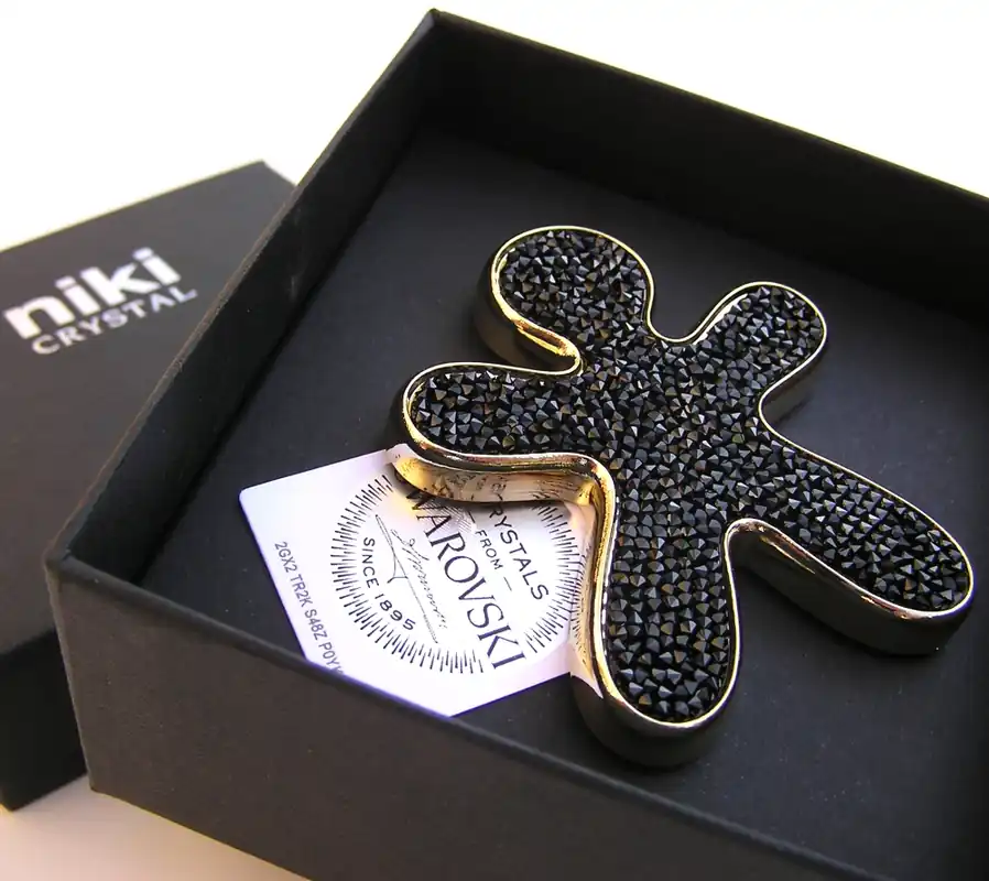 Vůně do auta NIKI Crystal Swarovski - Black Gold Akční Nabídka