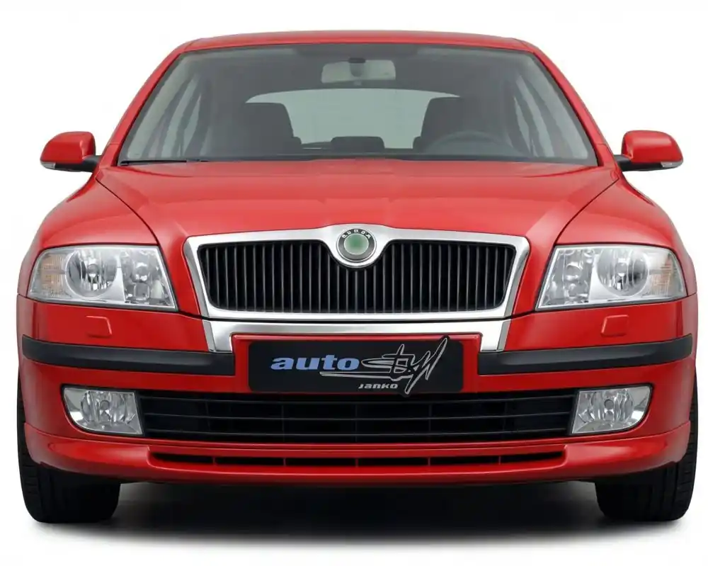 Rychlé Dodání Chromovaná lišta pod přední masku Škoda Octavia II (2004 - 2008) Autostyl Janko