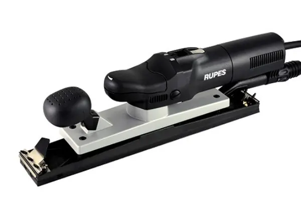 Časově Omezené RUPES SL42AES - elektrická orbitální bruska, výkmit 4,8 mm, velikost unašeče 400x70 mm (speed control)