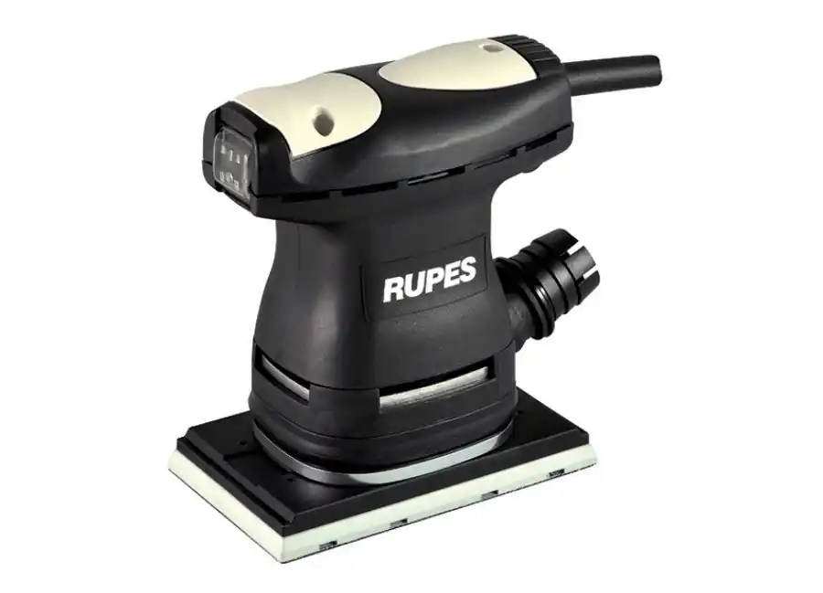 Novinka RUPES LE71TE - elektrická orbitální bruska s filtrem, výkmit 2 mm, unašeč 80x130 mm (speed control)