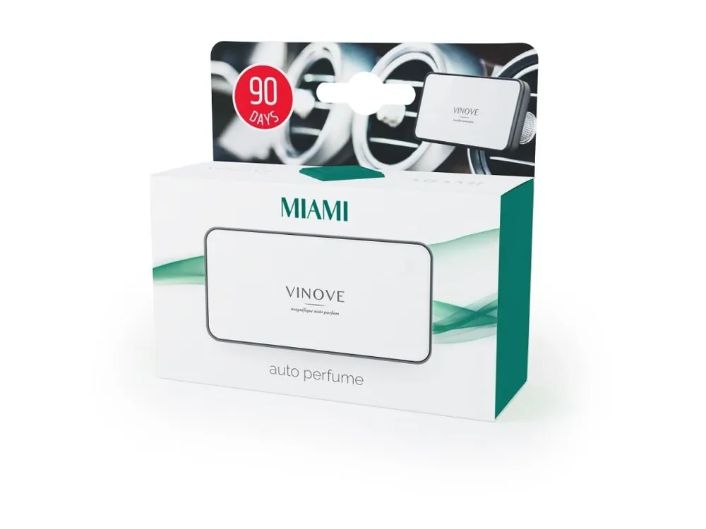 Vysoce Kvalitní Osvěžovač vzduchu do auta VINOVE MIAMI ORIGINAL