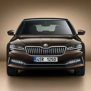 Nízká Cena Škoda Superb III facelift - chrom středová lišta nárazníku