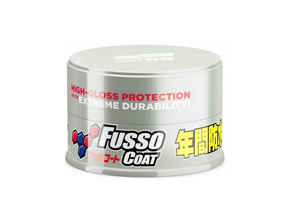 SOFT99 Tvrdý systetický vosk Fusso Coat 12 Months Wax Light 200g Víkendová Akce