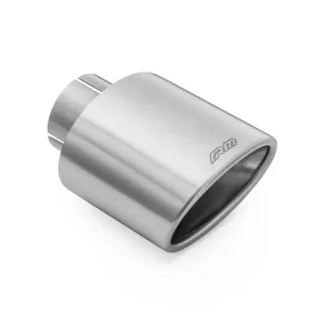 Must-Have Koncovka výfuku RM Motors saténová z nerezové oceli ovál