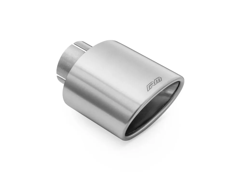 Must-Have Koncovka výfuku RM Motors saténová z nerezové oceli ovál
