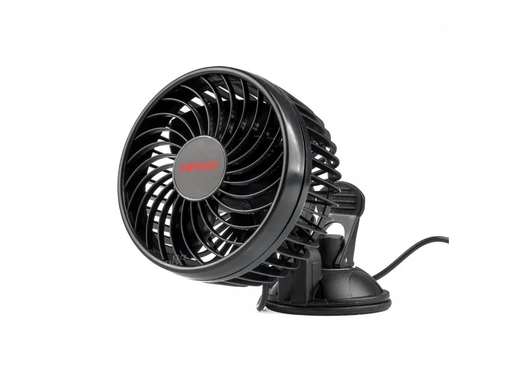 Ventilátor do auta s přísavkou 4,5" 12V Expresní Doručení