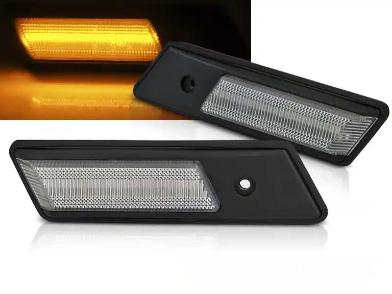 Tovární Cena BMW E32 86-94 - LED dynamické blikače chrom