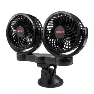 Vysoce Kvalitní Ventilátor do auta s přísavkou 2x4" 12V