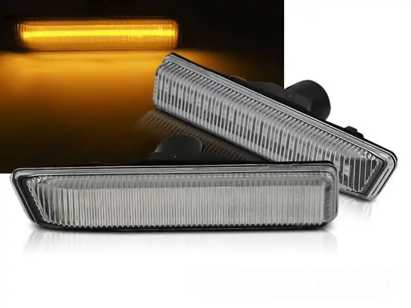 BMW X5 E53 99-06 - LED dynamické blikače bílé Novinka