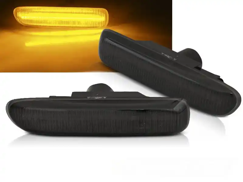 BMW E46 99-03 COUPE / CABIO - LED dynamické blikače kouřové Nejlepší Volba