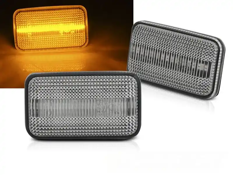 VW JETTA 84-91 - LED dynamické blikače bílé Vysoce Kvalitní