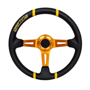 Ihned K Objednání Sportovní volant Pro 350 mm offset 80 mm, kůže černá