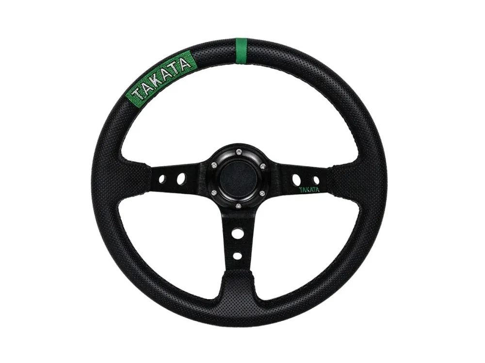 Sportovní volant Pro 350 mm offset 80 mm, Takata PVC Expresní Doručení