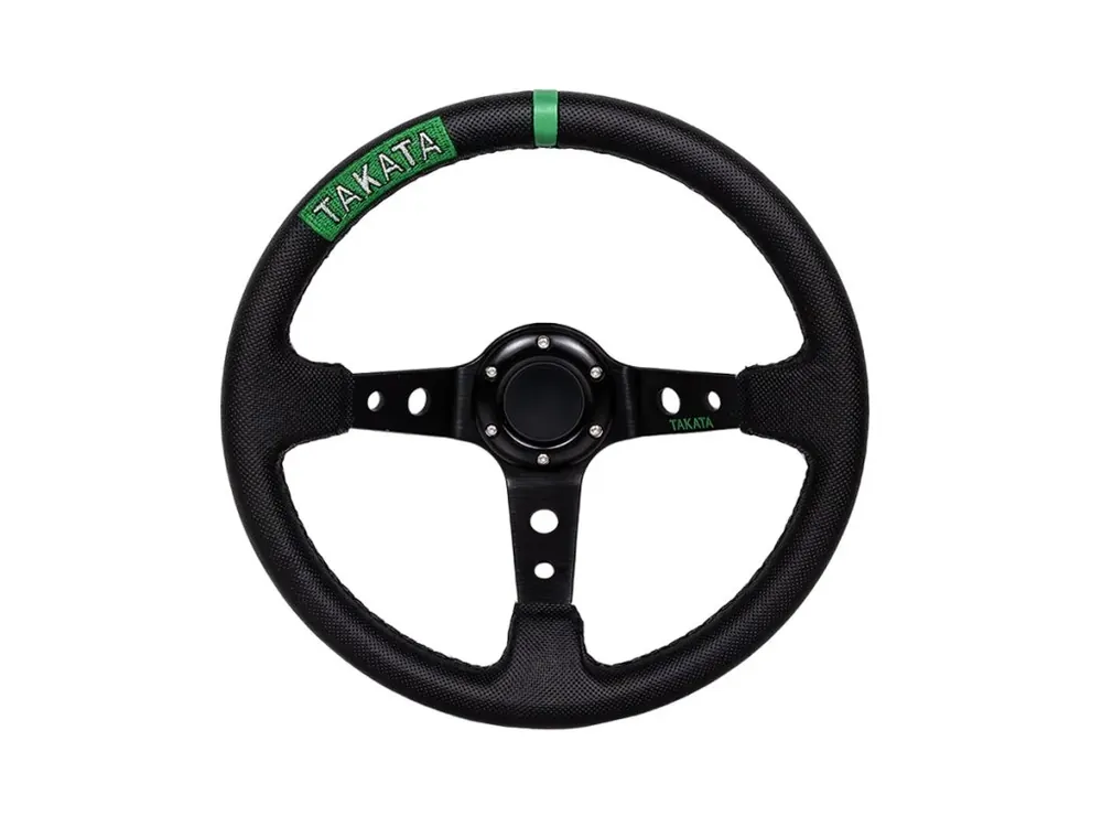 Sportovní volant Pro 350 mm offset 80 mm, Takata kůže Odeslání Ihned