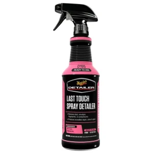 Must-Have Meguiar‘s Last Touch Spray Detailer - detailer pro odstranění lehkých nečistot, lubrikaci laku a posílení lesku, 946 ml