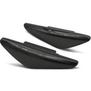 Značkový Boční blikače BMW E46 coupe 03-06 kouřové LED SEQ