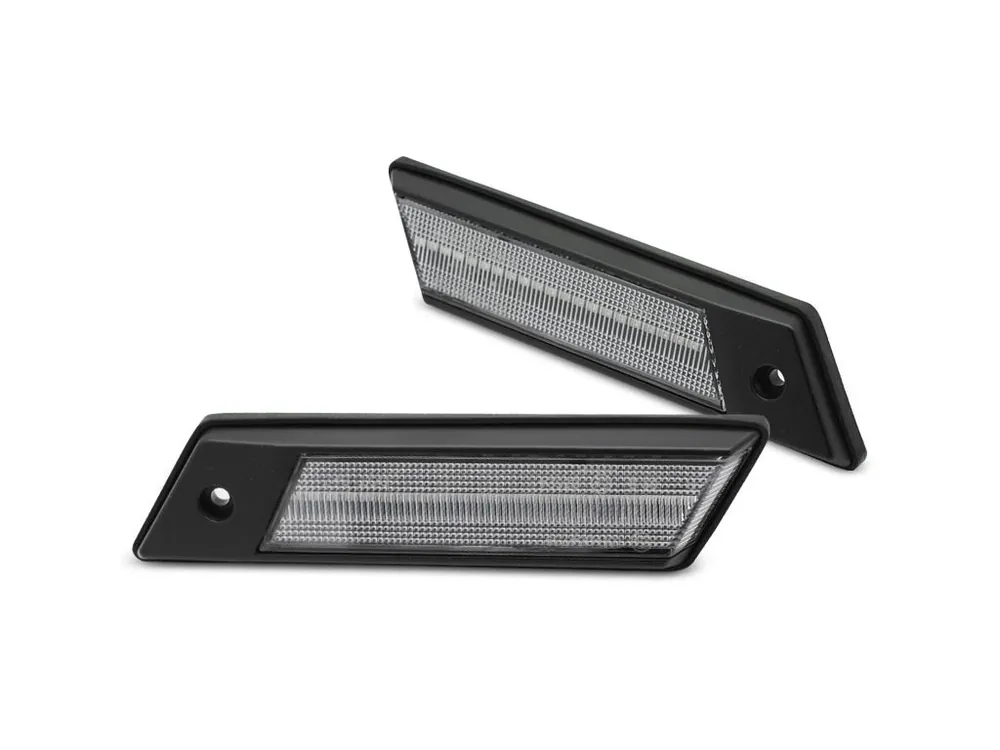 Boční blikače BMW E30/E28/E24/E23 chrom LED SEQ Rychlé Dodání