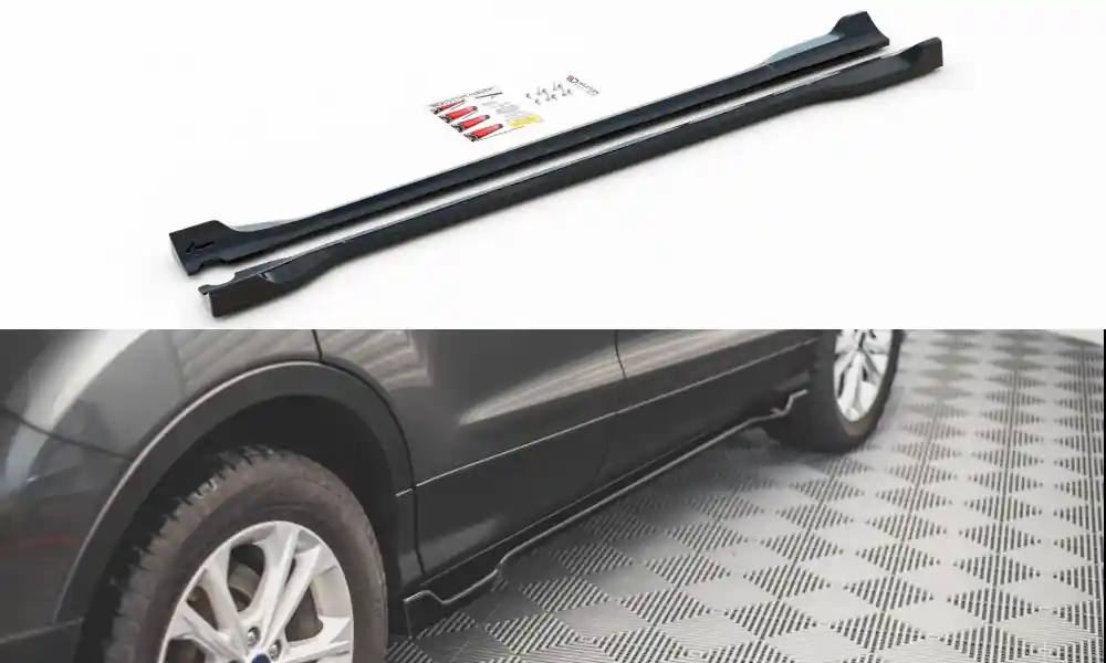 Novinka Ford Escape Mk3 - difuzory pod boční prahy, Maxton design