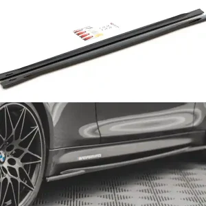 Akce BMW Řada M4 F82 - difuzory pod boční prahy, Maxton design