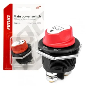Hlavní vypínač autobaterie 12/24 max.200A-03027 Vysoce Kvalitní