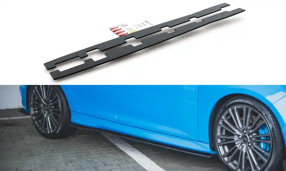 Akční Nabídka Ford Focus RS Mk3 - difuzory pod boční prahy, Maxton design