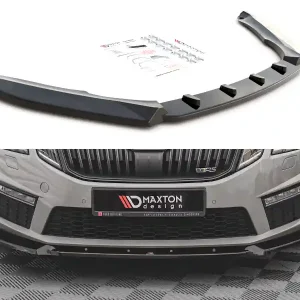 Poslední Šance Škoda Octavia RS Facelift Mk3- spoiler pod přední nárazník ver.2, Maxton design
